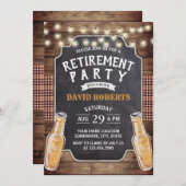 Proost op de Rustic Beer Party #2 Kaart (Voorkant / Achterkant)