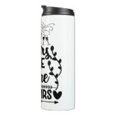 Proost op de toekomst meneer + mevrouw thermosbeker (Geroteerd rechts)