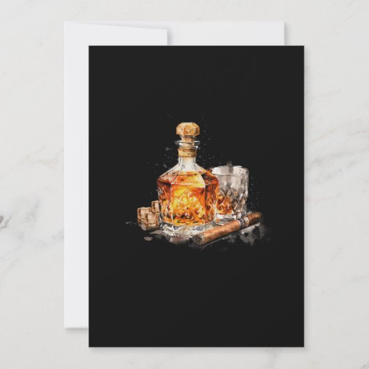 Proost op de uitnodiging voor het 30-jarige verjaa (Achterkant)