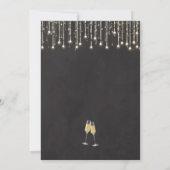 Proost op de uitnodiging voor het nieuwjaarsfeest (Achterkant)