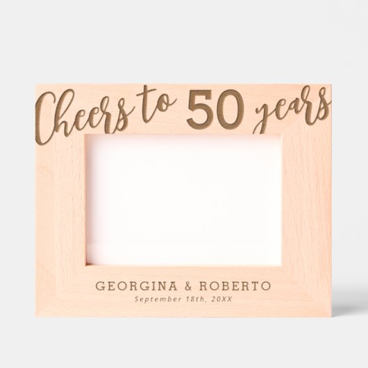 Proost op de verjaardag van het Jubileum Gegraveerde Lijstjes (Voorkant)