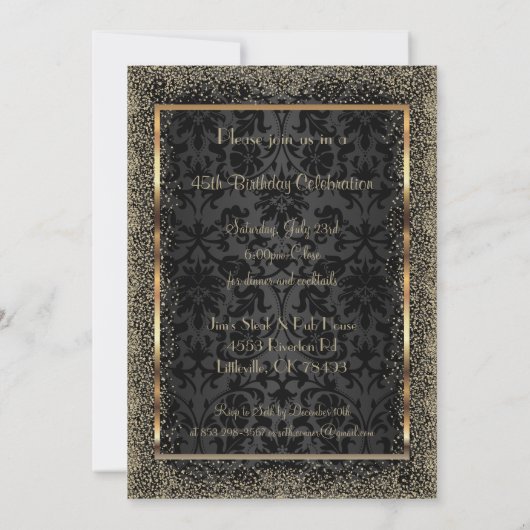 Proost op een ander jaar feestje kaart (Achterkant)