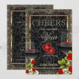 Proost op een ander Jaar Feestje Kaart