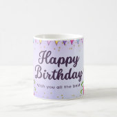 Proost op een ander jaar: Happy Birthday Mok (Center)