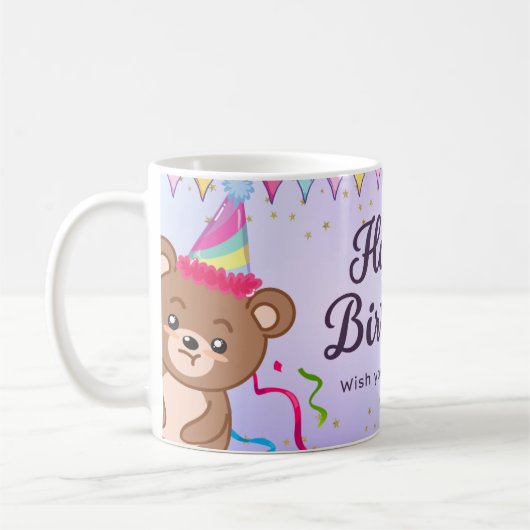 Proost op een ander jaar: Happy Birthday Mok (Links)