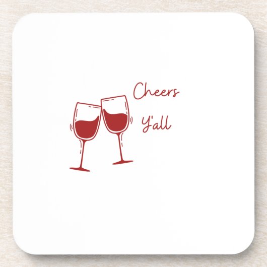 Proost op een bier onderzetter (Voorkant)