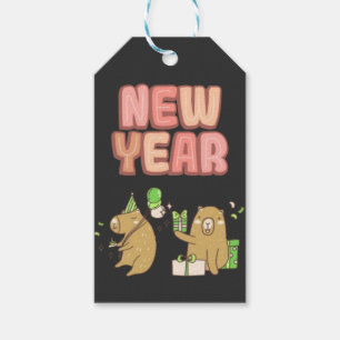 Proost op een frisse start! cadeaulabel