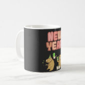 Proost op een frisse start! koffiemok (Voorkant links)