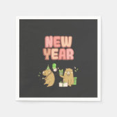 Proost op een frisse start! servet (Voorkant)