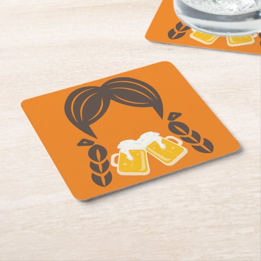 Proost op een goede tijd onderzetter (Schuin)