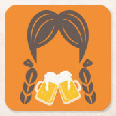 Proost op een goede tijd onderzetter (Voorkant)