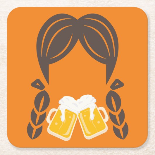 Proost op een goede tijd onderzetter (Voorkant)