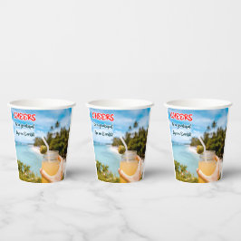 Proost op een Grateful Life on Earth Papieren Bekers