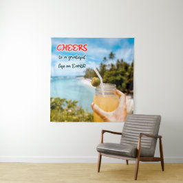 Proost op een Grateful Life on Earth Wandkleed