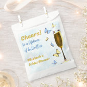 Proost Op Een Leven Lang Vlinders Bruidsontbijt Bedankzakje (Geknipt)