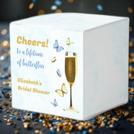 Proost op een leven vol vlinders Vrijgezellenfeest Bedankdoosjes