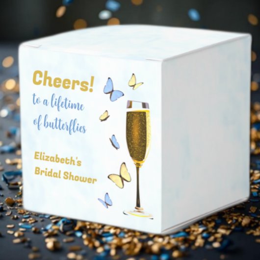 Proost op een leven vol vlinders Vrijgezellenfeest Bedankdoosjes