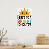 Proost op een Mooi Schooljaar Poster (Keuken)