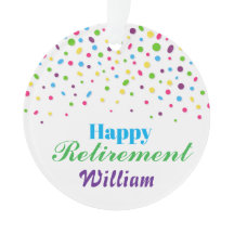 Proost op een nieuw beginKleurrijk Gelukkig pensio