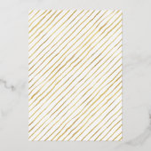 Proost op een nieuw jaar | Bruisende champagne Folie Feestdagenkaart (Achterkant)