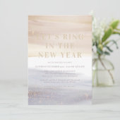 Proost op een Nieuw Jaar | Bruisende Champagne Kaart (Staand voorkant)