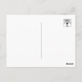 Proost op een nieuwjaarsfeest Design Briefkaart (Achterkant)