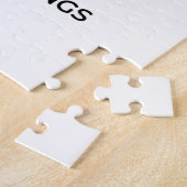 Proost op een nieuwjaarsfeest Design Legpuzzel (Zijkant)