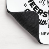 Proost op een nieuwjaarsfeest Design Muismat (Hoek)