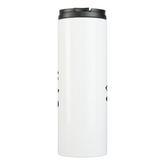 Proost op een nieuwjaarsfeest Design Thermosbeker (Achterkant)