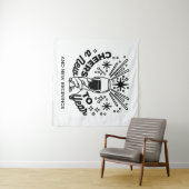 Proost op een nieuwjaarsfeest Design Wandkleed (In Situ (horizontaal))