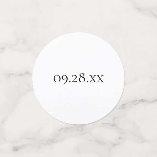 Proost op elke 30e verjaardag confetti (Kleine voorkant)