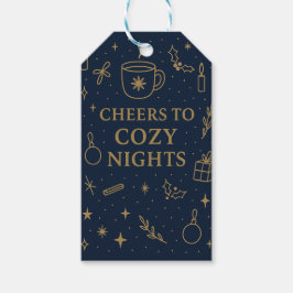 Proost op Gezellige Cadeaubijsluiter Cadeaulabel