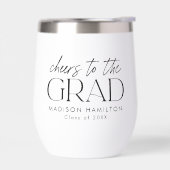 Proost op het Afstudeerder Black Script Afstuderen (Links)