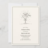 Proost op het Afstudeerder Martini Graduation Part Kaart (Voorkant)