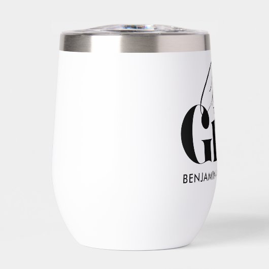 Proost op het Afstudeerder | Minimale aangepaste A (Voorkant)