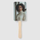 Proost op het Afstudeerder Personalized Photo Afst Handwaaier (Achterkant)