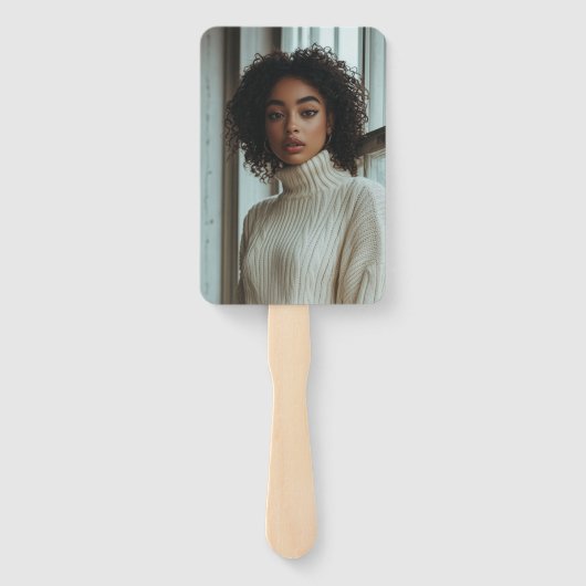 Proost op het Afstudeerder Personalized Photo Afst Handwaaier (Achterkant)