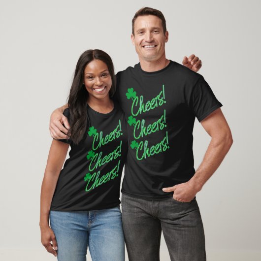 Proost op het Ierse grappige drink teambier van St T-shirt (Unisex)
