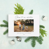 Proost op het moderne Nieuwjaar Feestdagenkaart