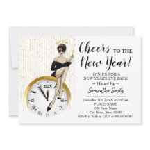 Proost op het nieuwe jaar Glitter Girls Night Out