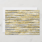 Proost op het nieuwe jaar Glitter Girls Night Out Kaart (Achterkant)