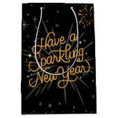 Proost op het nieuwe jaar: samen vieren! medium cadeauzakje (Voorkant)