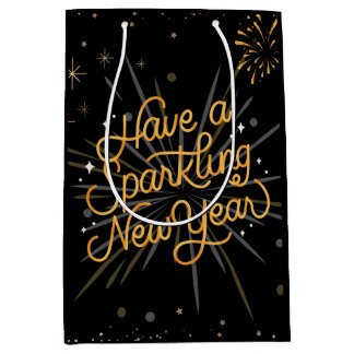 Proost op het nieuwe jaar: samen vieren! medium cadeauzakje