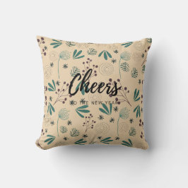 Proost op het nieuwe jaar Sierkussen