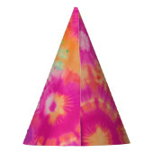 Proost op het nieuwe jaar Stropdas-Dye Blauwgroen  Feesthoedjes (Achterkant)