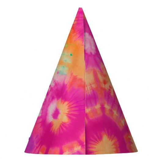 Proost op het nieuwe jaar Stropdas-Dye Blauwgroen  Feesthoedjes (Achterkant)