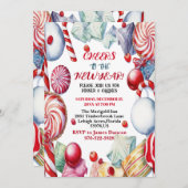 Proost op het Nieuwjaarsdiner Candy Kids Feestje  Kaart (Voorkant / Achterkant)