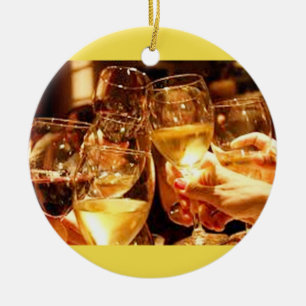 **PROOST OP HET VAKANTIESEIZOEN** VOLWASSEN KERAMISCH ORNAMENT