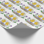 Proost op inpakpapier voor bier en boekenliefhebbe (Hoek)