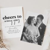 Proost op Jaren Verjaardagsfeest Uitnodiging Foto